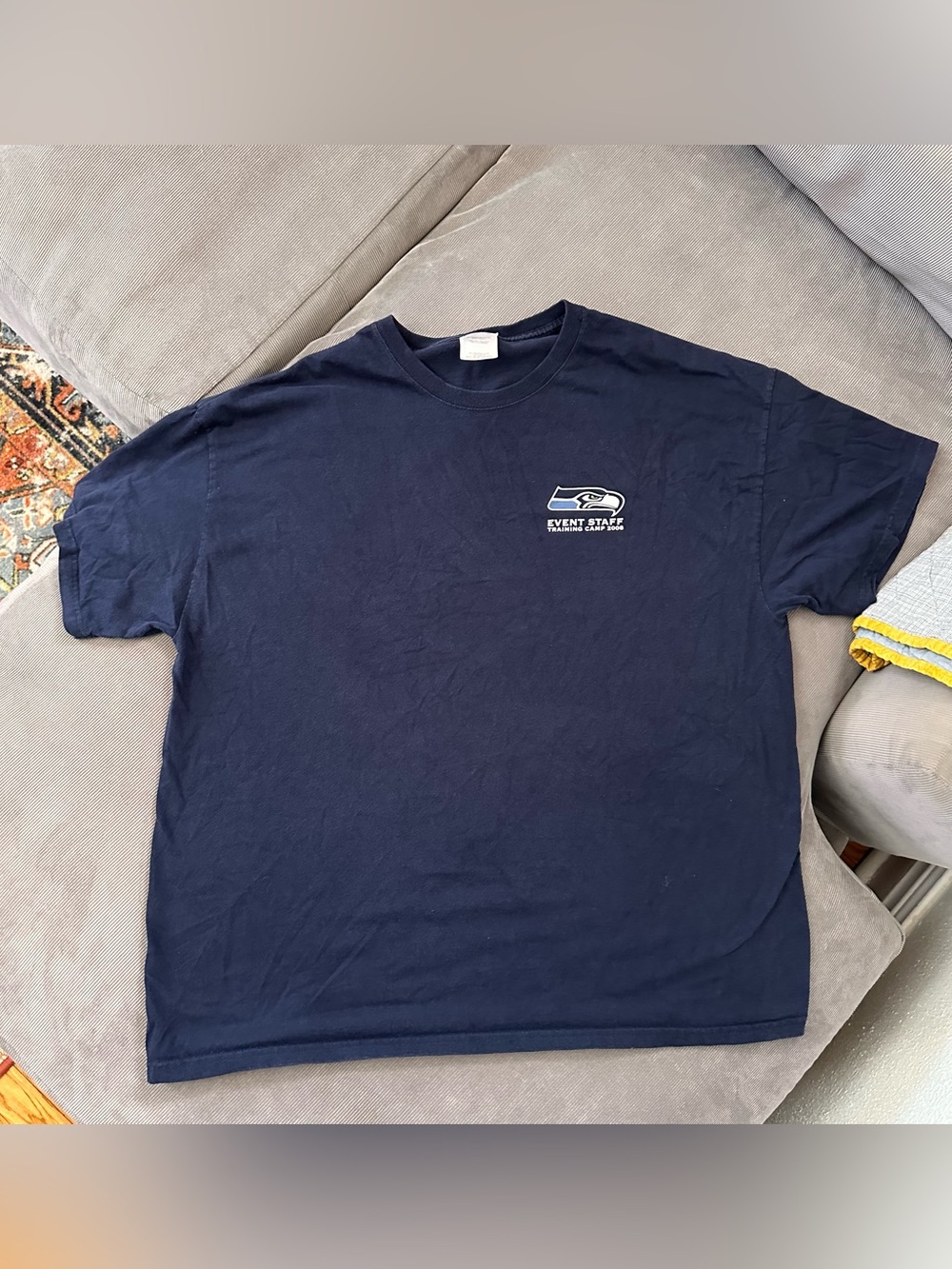 Seattle Seahawks Event Staff Training Camp 2008 Shirt Size 2XL
